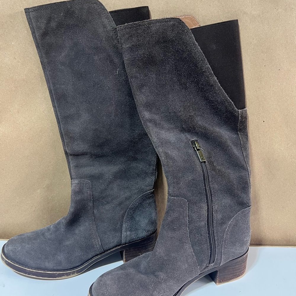 Lucky brand Suede Knee-High Boots